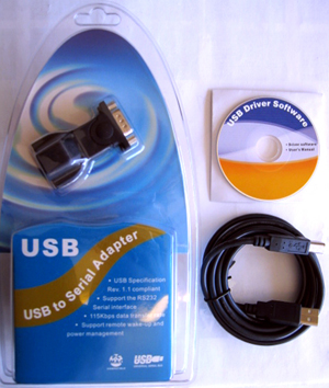 adaptér RS232-USB
